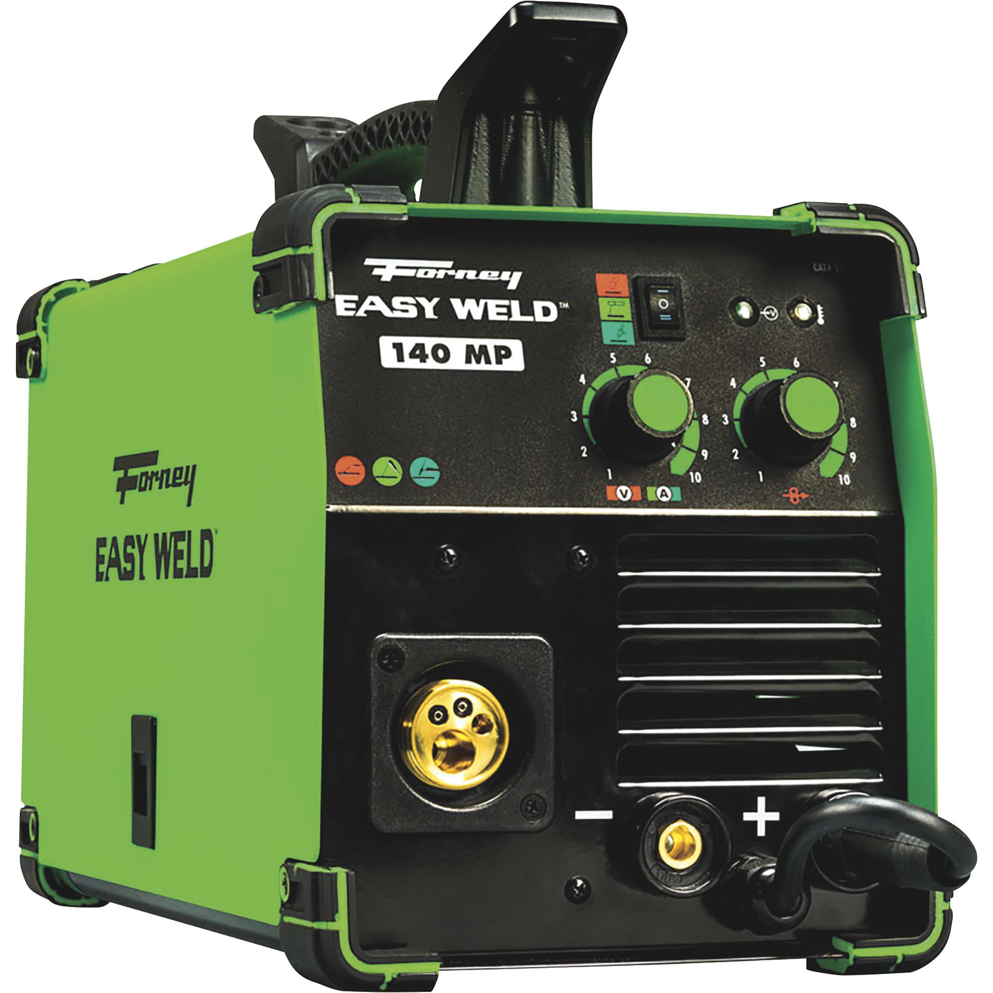 Forney Easy Weld 140 MP, 120V Inverter MIG Welder/Multiprocess Welder Flux Core Welder, Stick Welder, TIG Welder, Model# 271